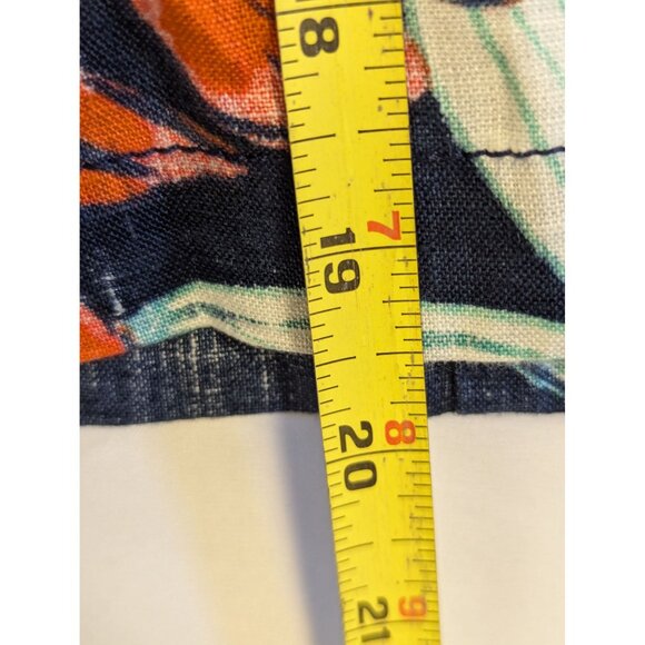Tommy Bahama Womens Floral Print Skirt Size 12 Multicolor Linen Cotton Blend - Picture 4 of 7